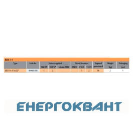 Будівельний щиток харчування ETI 004483305 з роз'ємами EDS11 4-5 16/32 16/32 (Роз'єм 16A / 5P-2 32A / 5P-2 АВ: C16 / 3-1 C32 / 3-2)