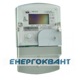 Лічильник електроенергії NIK 2102-01 Е2Р (5-60A, + ZigBee)