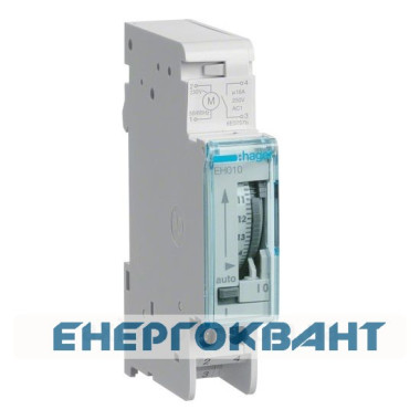 Таймер Hager EH010 16А, 1НO