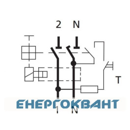 УЗО ETI 002063124 EFI-2 63 / 0.1 тип AC (10kA)