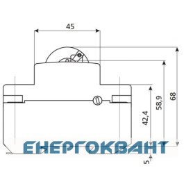УЗО ETI 002062121 EFI-2 16 / 0.03 тип AC (10kA)