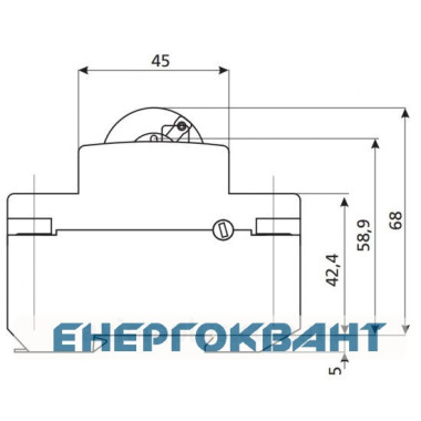 УЗО ETI 002062123 EFI-2 40 / 0.03 тип AC (10kA)
