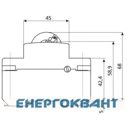 УЗО ETI 002062144 EFI-4 63 / 0.03 тип AC (10kA)