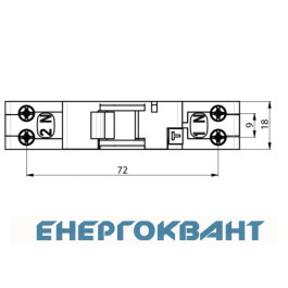 Диференціальний автомат ETI 002175814 KZS 1M SUP B 16 / 0.01 тип A (6kA) з верхнім підключенням