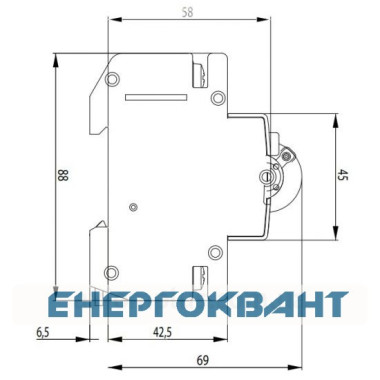 Диференціальний автомат ETI 002174007 KZS-4M 3p + N B 32 / 0.03 тип AC (6kA) Диференціальний автомат ETI 002174007 KZS-4M 3p + N B 32 / 0.03 тип AC (6kA)
