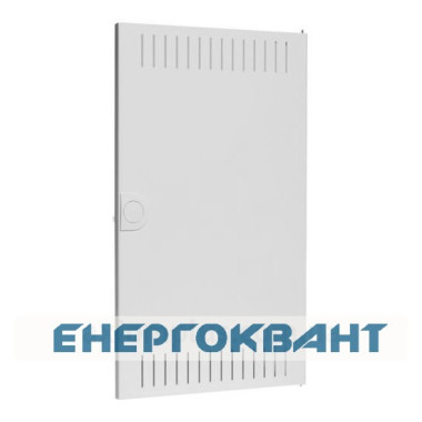 Двері Hager VA36V для 3-рядного мультимедійного щита зовнішньої установки Volta (білі)