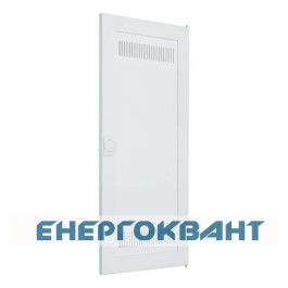 Пластикові двері Hager VA36W Volta для 3-рядного мультимедійного щита зовнішня установка (білі)