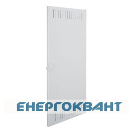 Двері Hager VA48V для 4-рядного мультимедійного щита зовнішньої установки Volta (білі)