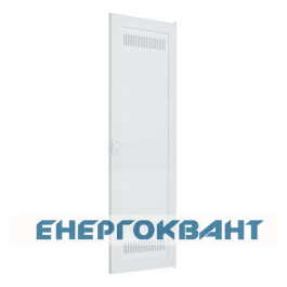 Пластикові двері Hager VA48W Volta для 4-рядного мультимедійного щита зовнішня установка (білі)