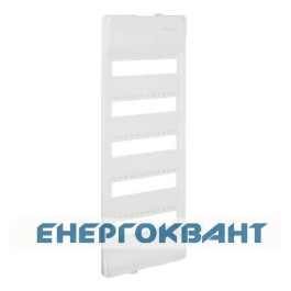 Пластикова лицьова панель Hager VZ225A для 5-рядного щита Volta