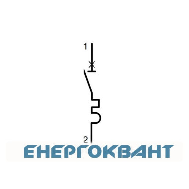 Модульний автоматичний вимикач Hager HMD180 1P 15кА D-80A 1,5M
