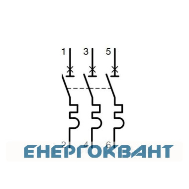 Модульний автоматичний вимикач Hager HMD390 3P 15кА D-100A 4,5M Модульний автоматичний вимикач Hager HMD390 3P 15кА D-100A 4,5M
