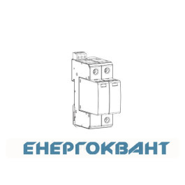Обмежувач перенапруги ETI 002440402 ETITEC C T2 275/20 (1 + 1) 2p RC