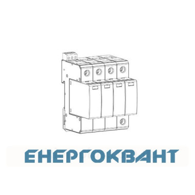 Обмежувач перенапруги ETI 002440403 ETITEC C T2 275/20 (3 + 1) 4p