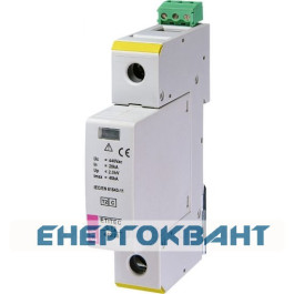 Обмежувач перенапруги ETI 002440406 ETITEC C T2 440/20 (1 + 0) 1p RC