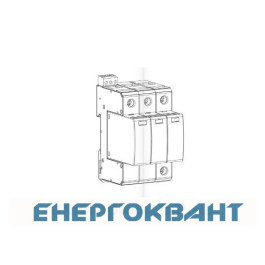 Обмежувач перенапруги ETI 002440411 ETITEC C T2 440/20 (3 + 0) 3p