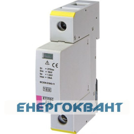 Обмежувач перенапруги ETI 002440417 ETITEC D T3 275/3 (1 + 0) 1p