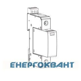 Обмежувач перенапруги ETI 002440418 ETITEC D T3 275/3 (1 + 0) 1p RC