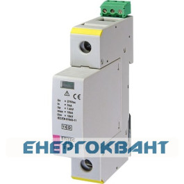Обмежувач перенапруги ETI 002440418 ETITEC D T3 275/3 (1 + 0) 1p RC