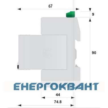 Обмежувач перенапруги ETI 002442910 ETITEC V T12 280 / 12.5 (1 + 0) RC Обмежувач перенапруги ETI 002442910 ETITEC V T12 280 / 12.5 (1 + 0) RC