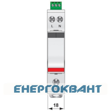 Обмежувач перенапруги ETI 002442948 ETITEC V 2T2 255/20 (1 + 1) RC Обмежувач перенапруги ETI 002442948 ETITEC V 2T2 255/20 (1 + 1) RC