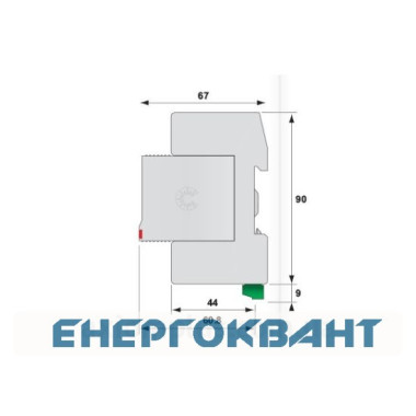 Обмежувач перенапруги ETI 002442955 ETITEC V T2 255/20 (3 + 0)