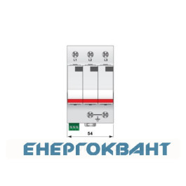 Обмежувач перенапруги ETI 002442955 ETITEC V T2 255/20 (3 + 0)