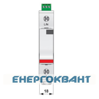Обмежувач перенапруги ETI 002442958 ETITEC V T2 255/20 (1 + 0) RC Обмежувач перенапруги ETI 002442958 ETITEC V T2 255/20 (1 + 0) RC