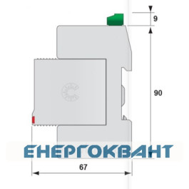 Обмежувач перенапруги ETI 002442958 ETITEC V T2 255/20 (1 + 0) RC