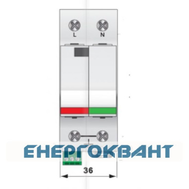 Обмежувач перенапруги ETI 002442960 ETITEC V T2 255/20 (1 + 1) RC Обмежувач перенапруги ETI 002442960 ETITEC V T2 255/20 (1 + 1) RC