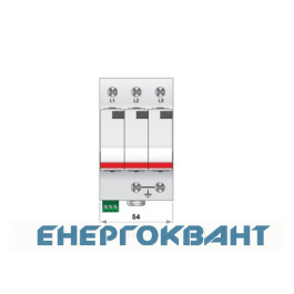 Обмежувач перенапруги ETI 002442961 ETITEC V T2 255/20 (3 + 0) RC