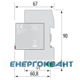 Обмежувач перенапруги ETI 002442988 ETITEC V T2 690/20 3 + 0 RC