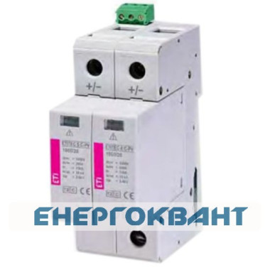 Фотоелектричний обмежувач перенапруги ETI 002445304 ETITEC S C-PV 300/20 для сонячних панелей