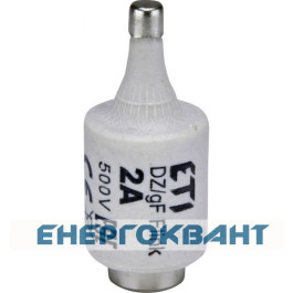 Запобіжник ETI 002312101 D II DZ 2A / 500V (E27)