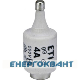 Запобіжник ETI 002312402 D II gG 4A / 500V (E27)