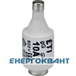 Запобіжник ETI 002312404 D II gG 10A / 500V (E27)