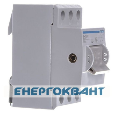 Компактний вимикач навантаження Hager SH363N 3Р 63А / 400В