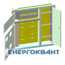 Цельнокорпусная вбудовується поверховий щит Білмакс Б00022719 ЩЕ-7ст 02 зі слабкострумових відсіком