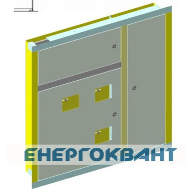 Цельнокорпусная вбудовується поверховий щит Білмакс Б00022720 ЩЕ-8ст 02 зі слабкострумових відсіком