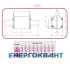 Ножовий запобіжник ETI 004110204 NH-000 50A 440V DC