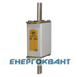 Запобіжник ETI 004110312 NH-0 gPV 63A 750V DC
