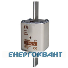 Запобіжник ETI 004114403 NV-NH 2 / gTr 180A (125kVA) 400V
