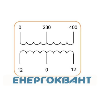Трансформатор напруги ETI 003801010 TRANSF 1f B 12-0-12V 500VA Трансформатор напруги ETI 003801010 TRANSF 1f B 12-0-12V 500VA