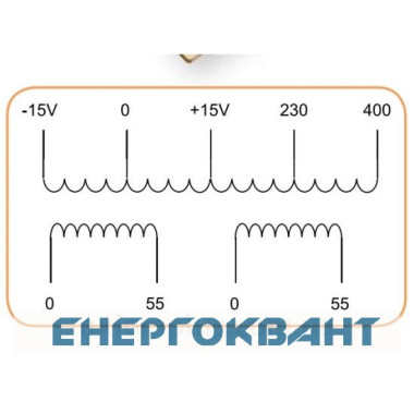 Трансформатор напруги ETI 003801839 TRANSF EURO 1F IP20 55-110V 250VA FP Трансформатор напруги ETI 003801839 TRANSF EURO 1F IP20 55-110V 250VA FP