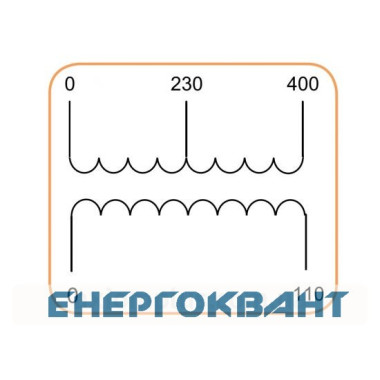 Трансформатор напруги ETI 003801889 TRANSF 1f IP20 110V 250VA