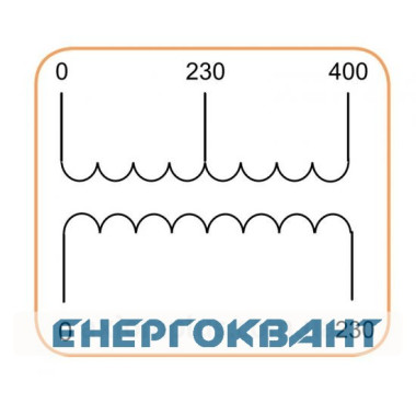 Трансформатор напруги ETI 003801899 TRANSF 1f IP20 220V 250VA