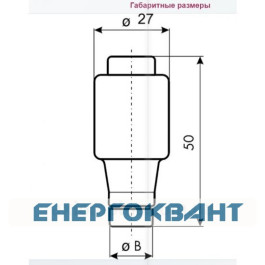 Запобіжник ETI 004323001 DIIIUQ35A / 500V gR (50 kA)