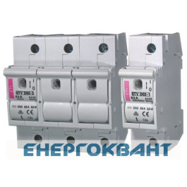 Роз'єднувач запобіжник ETI 002271002 STV D02 63A 1 + N