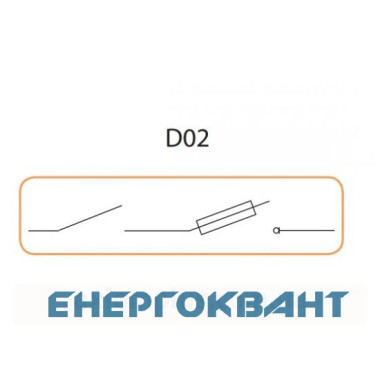 Роз'єднувач запобіжник ETI 002271003 STV D02 63A 2p
