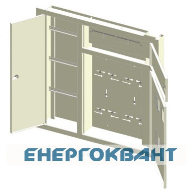 Цельнокорпусная вбудовується поверховий щит Білмакс Б00030151 ЩЕ-5ст 02 (дзеркальний)